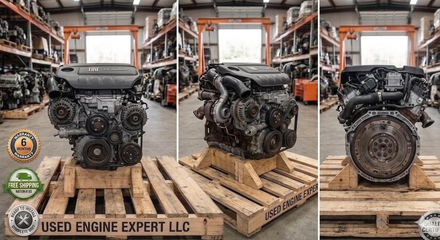 2017 Fiat 500 used engine