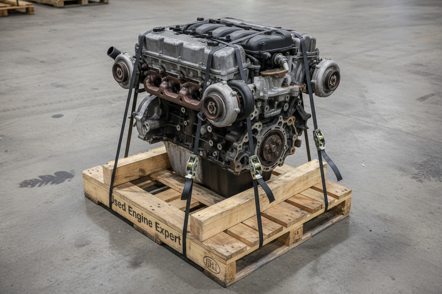 Used Engine- 2024 Ford F150 Engine Electric, (3.5L, Turbo, VIN D, 8th digit, Hybrid) (Representative image. Actual product may vary.)