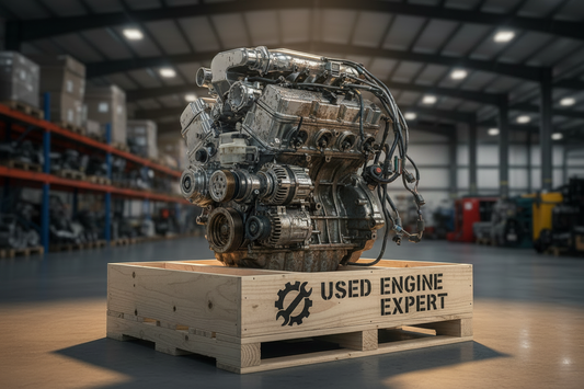 2008 Acura TSX used OEM engine on branded pallet
