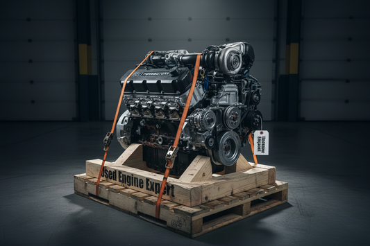 Used Engine- 1997 Ford E350 Econoline Club Wagon Engine 7.3L (VIN F, 8th digit, Diesel), Federal Emissions (Representative image. Actual product may vary.)